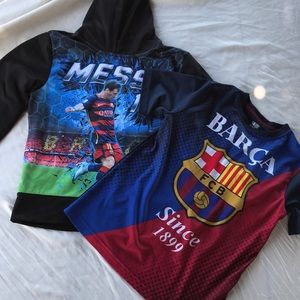 Messie 10 SWEATER / FCB SHIRT!!
